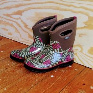 Bogs-Waterproof Purple&Green Women Boots